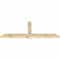 Ekena Millwork Eugene Rough Sawn Timber Gable Bracket, Douglas Fir, 96"W x 36"H x 4"D x 6"F, 9/12 Pitch GBW096X36X0406EUG00RDF - alternate 2